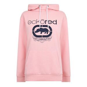 Rhino Womens/Ladies Madison Regular Long-Sleeved Casual Drawstring Hoodie / Powd